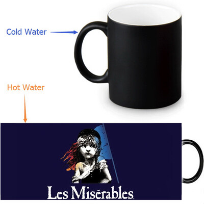 Les Miserables 350ml/12oz Heat Reveal Mug Color Change Coffee Cup Sensitive Morphing Mugs Magic Mug Milk Tea Cups
Les Miserables 350ml/12oz Heat Reveal Mug Color Change Coffee Cup Sensitive Morphing Mugs Magic Mug Milk Tea Cups