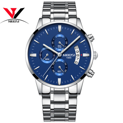 2018 NIBOSI Gold Quartz Watch Top Brand Роскошные мужские часы Модный человек Наручные часы из нержавеющей стали Relogio Masculino Saatler
2018 NIBOSI Gold Quartz Watch Top Brand Роскошные мужские часы Модный человек Наручные часы из нержавеющей стали Relogio Masculino Saatler