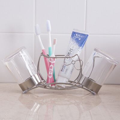 Ou Runzhe brushing cup holder 304 stainless steel seamless stickers mouth cup holder bathroom toothpaste toothbrush storage rack 3 Pack
Ou Runzhe brushing cup holder 304 stainless steel seamless stickers mouth cup holder bathroom toothpaste toothbrush storage rack 3 Pack