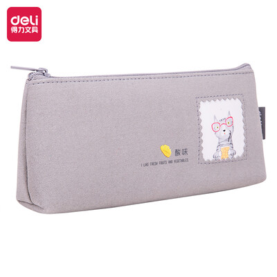 Deli deli pencil case student stationery box dumpling type multi-function pencil bag elegant gray 66795
Deli deli pencil case student stationery box dumpling type multi-function pencil bag elegant gray 66795