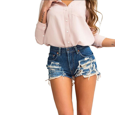 2018 Sexy Back Zipper Denim Shorts Distressed Ripped Blue Shorts Jeans Feminino Plus Size
2018 Sexy Back Zipper Denim Shorts Distressed Ripped Blue Shorts Jeans Feminino Plus Size