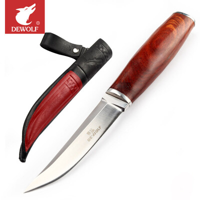 Wolf head outdoor straight knife Colombia columbia survival hunting knife self-defense wolf cutter Nordic hunting fish knife high hardness army knife military equipment fruit knife B3211
Wolf head outdoor straight knife Colombia columbia survival hunting knife self-defense wolf cutter Nordic hunting fish knife high hardness army knife military equipment fruit knife B3211