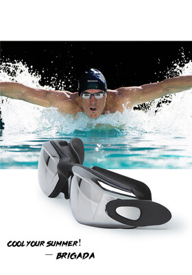 Платья с бригадой, плавательные очки Профессиональный анти-туман без утечки УФ-защита с широким просмотром Плавательные очки для женщин Мужчины Взрослые 
Платья с бригадой, плавательные очки Профессиональный анти-туман без утечки УФ-защита с широким просмотром Плавательные очки для женщин Мужчины Взрослые