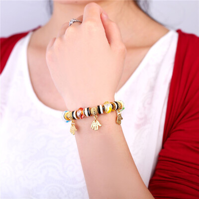 DIY Beads Charms Bracelet New 18K Real Gold Plated Fashion Jewelry Wholesale Hand Made Small Hand Bracelet Women Gift
DIY Beads Charms Bracelet New 18K Real Gold Plated Fashion Jewelry Wholesale Hand Made Small Hand Bracelet Women Gift