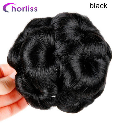 Chorliss Donut Chignon Hair Clip In Plastic Comb Elastic Bun Hairpieces High Temperature Fiber Black Brown With Pure Color 1 pc
Chorliss Donut Chignon Hair Clip In Plastic Comb Elastic Bun Hairpieces High Temperature Fiber Black Brown With Pure Color 1 pc
