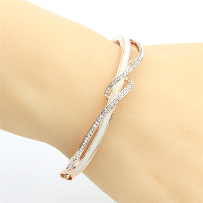 New Brand Design Gold Color Bangles Bracelets Crystal Enamel Jewelry Cuff Women Party Hand Accessories Bracelets Pulseira Mujer
New Brand Design Gold Color Bangles Bracelets Crystal Enamel Jewelry Cuff Women Party Hand Accessories Bracelets Pulseira Mujer