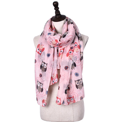 Jeouly 2018 new style owls long scarf Girl Dots Flowers women Scarves Soft Bohemia Vintage Animal shawl&wraps Stripes
Jeouly 2018 new style owls long scarf Girl Dots Flowers women Scarves Soft Bohemia Vintage Animal shawl&wraps Stripes