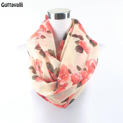 Guttavalli Women Fashion Rose Flowers Ring Chiffon Shawl Summer Female Chevron Skinny Loop Scarf Bohemia Leaf Infinity Scarves
Guttavalli Women Fashion Rose Flowers Ring Chiffon Shawl Summer Female Chevron Skinny Loop Scarf Bohemia Leaf Infinity Scarves