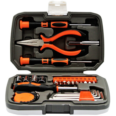 KATA 26-piece set of household hardware tools set multi-function toolbox set telecommunications maintenance manual tool combina
KATA 26-piece set of household hardware tools set multi-function toolbox set telecommunications maintenance manual tool combina