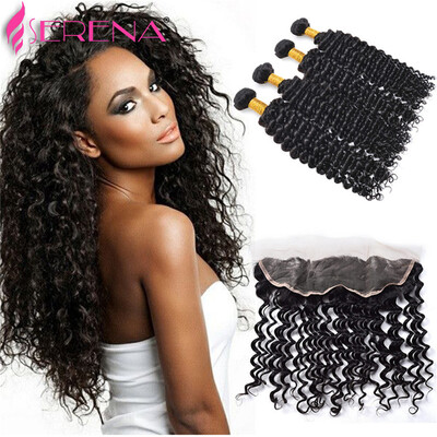 Brazilian Hair Lace Frontal Closure 134 Natural Black 1B Straight Body wave Deep wave human hair Weave closure Dyeable Bleachable
Brazilian Hair Lace Frontal Closure 134 Natural Black 1B Straight Body wave Deep wave human hair Weave closure Dyeable Bleachable