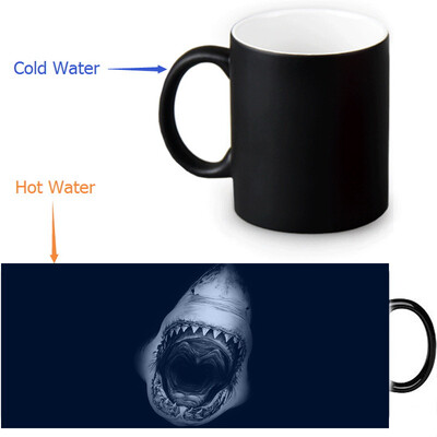 Jaws Shark 350ml12oz Heat Reveal Mug Color Change Coffee Cup Sensitive Morphing Mugs Magic Mug Milk Tea Cups
Jaws Shark 350ml12oz Heat Reveal Mug Color Change Coffee Cup Sensitive Morphing Mugs Magic Mug Milk Tea Cups