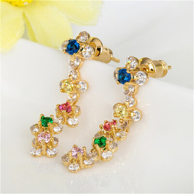Aiyaya Fashion Jewelry 5 Small Snowflake Micro Cross Water-drop Crystal Drop Earrings
Aiyaya Fashion Jewelry 5 Small Snowflake Micro Cross Water-drop Crystal Drop Earrings