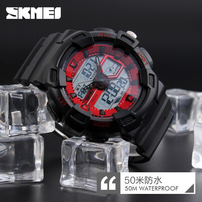 Men Sports Watches Fashion Military Watches Dual Time Digital LED Analog Quartz Swim Wristwatch
Men Sports Watches Fashion Military Watches Dual Time Digital LED Analog Quartz Swim Wristwatch