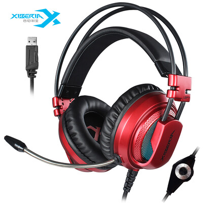 Siberian XIBERIA V10 Gaming Gaming Headset 71 Channel Headband Subwoofer 7 Glowing Computer Headset Eating Chicken Jedi Survival Red
Siberian XIBERIA V10 Gaming Gaming Headset 71 Channel Headband Subwoofer 7 Glowing Computer Headset Eating Chicken Jedi Survival Red