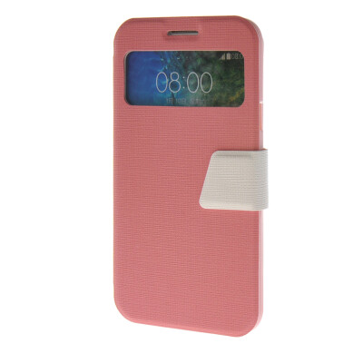 MOONCASE View window Leather Wallet Flip Stand Pouch Case Cover for Samsung Galaxy E5 Pink
MOONCASE View window Leather Wallet Flip Stand Pouch Case Cover for Samsung Galaxy E5 Pink