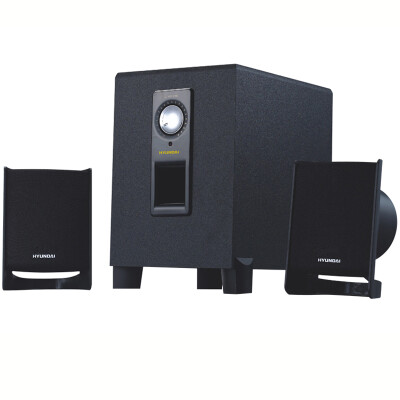 Hyundai (HYUNDAI) Speaker HY-203III Magnetic / Wire / 10W High Power Output / 2.1 Channel Black
Hyundai (HYUNDAI) Speaker HY-203III Magnetic / Wire / 10W High Power Output / 2.1 Channel Black