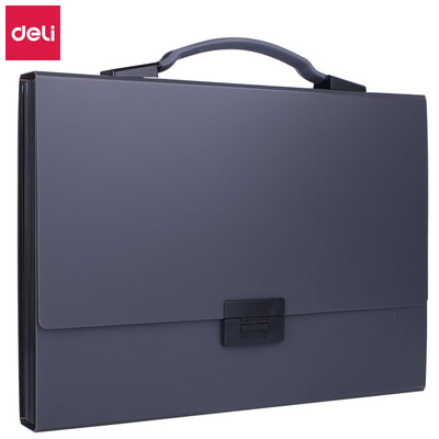 Deli deli 13 soft rubber handle organ bag A4 affairs package student test paper bag gray 5245
Deli deli 13 soft rubber handle organ bag A4 affairs package student test paper bag gray 5245