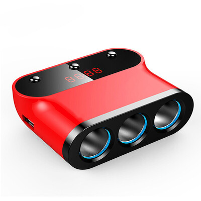 Новый автомобильный зарядное устройство 3.1A / 120W Dual USB Автомобильное зарядное устройство 3-х гнездо для автомобильного прику
Новый автомобильный зарядное устройство 3.1A / 120W Dual USB Автомобильное зарядное устройство 3-х гнездо для автомобильного прику