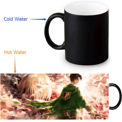 Attack on Titan 350ml12oz Heat Reveal Mug Color Change Coffee Cup Sensitive Morphing Mugs Magic Mug Milk Tea Cups
Attack on Titan 350ml12oz Heat Reveal Mug Color Change Coffee Cup Sensitive Morphing Mugs Magic Mug Milk Tea Cups