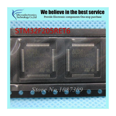 5pcs free shipping STM32F205RET6 STM32F205 32F205RET6 32F205 LQFP-64 ARM Microcontrollers - MCU 32BIT 512kB New original
5pcs free shipping STM32F205RET6 STM32F205 32F205RET6 32F205 LQFP-64 ARM Microcontrollers - MCU 32BIT 512kB New original