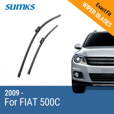 SUMKS Wiper Blades for FIAT 500C 24"&14" Fit Push Button Arms 2009 2010 2011 2012 2013 2014 2015 2016 2017
SUMKS Wiper Blades for FIAT 500C 24"&14" Fit Push Button Arms 2009 2010 2011 2012 2013 2014 2015 2016 2017