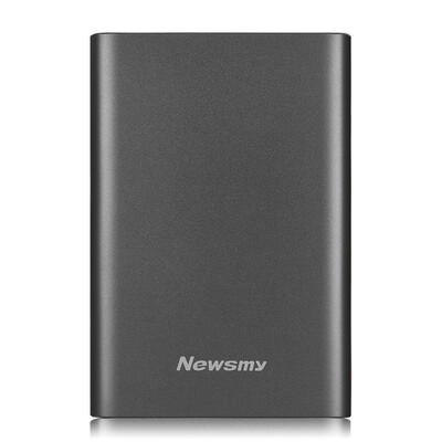 Newsman 2TB USB31 Type-C Mobile Hard Disk Aluminum Alloy Thermal Shock & Magnetic Protection Wear Data Storage Copy Smoke 25 inches
Newsman 2TB USB31 Type-C Mobile Hard Disk Aluminum Alloy Thermal Shock & Magnetic Protection Wear Data Storage Copy Smoke 25 inches