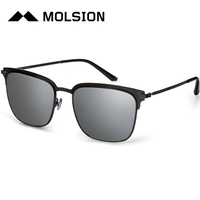 Molsion Polarized Sunglasses Square Sunglasses Men MS7003 D10 Frame Black Lens Ice Blue
Molsion Polarized Sunglasses Square Sunglasses Men MS7003 D10 Frame Black Lens Ice Blue