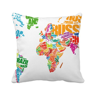 Mutlicolour World Map Countries Name Square Throw Pillow Insert Cushion Cover Home Sofa Decor Gift
Mutlicolour World Map Countries Name Square Throw Pillow Insert Cushion Cover Home Sofa Decor Gift