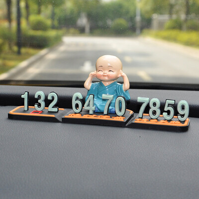 YUECAR car temporary stop sign stereo small monk phone number mobile car stop sign kung fu models - one fly
YUECAR car temporary stop sign stereo small monk phone number mobile car stop sign kung fu models - one fly