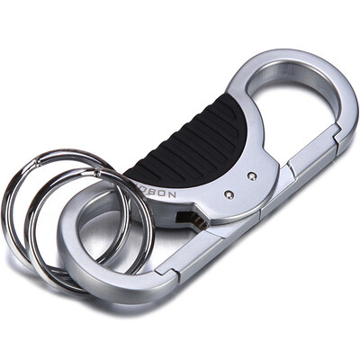 JOBON Bangzhong key chain ring car key chain chain double key ring double switch ZB-088C silver
JOBON Bangzhong key chain ring car key chain chain double key ring double switch ZB-088C silver