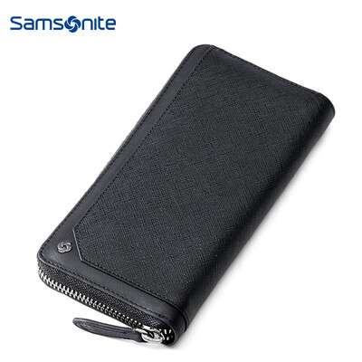 Samsonite Y-BIZ Mens Business Long Wallet Multifunction Fashion Leather Zipper Bag Wallet TK809006 Black
Samsonite Y-BIZ Mens Business Long Wallet Multifunction Fashion Leather Zipper Bag Wallet TK809006 Black