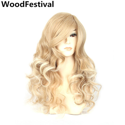 WoodFestival blondblack red curly long blonde wig with bangs synthetic hair wigs women wig heat resistant fiber cosplay wig
WoodFestival blondblack red curly long blonde wig with bangs synthetic hair wigs women wig heat resistant fiber cosplay wig