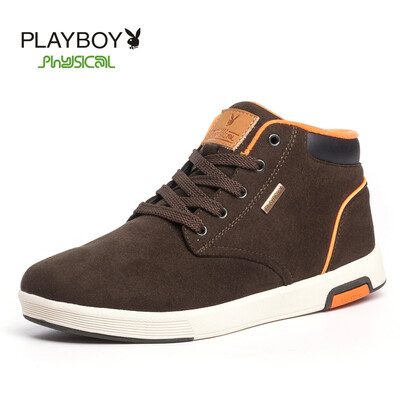 PLAYBOY brand,Sports and casual,Fashional England style,High-top with Suede leather,Warm cotton ,Men's shoes
PLAYBOY brand,Sports and casual,Fashional England style,High-top with Suede leather,Warm cotton ,Men's shoes