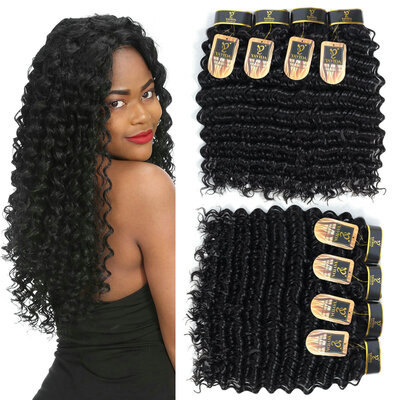 YAVIDA Hair Brazilain Deep Wave 4 Bundles Brazilian Hair Extension Human Hair Weave Soft Brazilian Virgin Hair Deep Wave
YAVIDA Hair Brazilain Deep Wave 4 Bundles Brazilian Hair Extension Human Hair Weave Soft Brazilian Virgin Hair Deep Wave