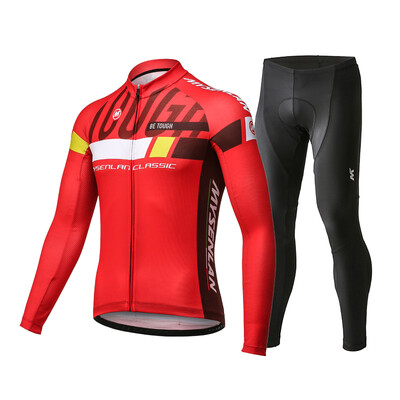 Meissenlan MYSENLAN mens cycling suit summer long-sleeved Jersey suit mens bicycle mountain bike road bike spring&autumn clothes riding equipment blush
Meissenlan MYSENLAN mens cycling suit summer long-sleeved Jersey suit mens bicycle mountain bike road bike spring&autumn clothes riding equipment blush