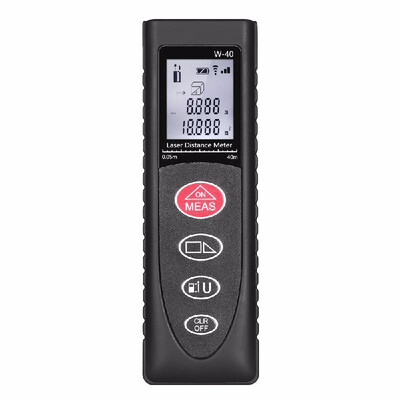 KKmoon Mini Handheld 40m131ft 60m192ft Digital Laser Distance Meter Range Finder Diastimeter Distance Area Volume Measurement Hi
KKmoon Mini Handheld 40m131ft 60m192ft Digital Laser Distance Meter Range Finder Diastimeter Distance Area Volume Measurement Hi