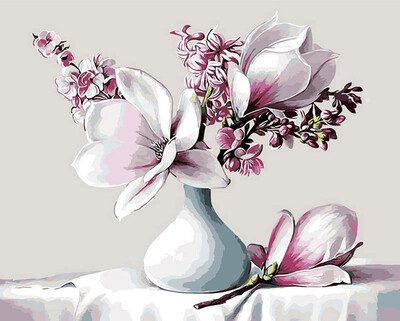 Paint by Number Kit Diy Oil Painting 1620inch on Canvas with Acrylic Paints - Beautiful Flowers with Vase
Paint by Number Kit Diy Oil Painting 1620inch on Canvas with Acrylic Paints - Beautiful Flowers with Vase