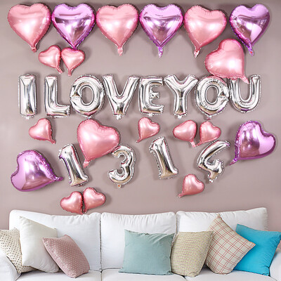 Palace Kaoru Tanabata Romantic Proposal Marriage Wedding Wedding New Marriage Room Decoration Decorations Creative Letters Aluminum Film White Balloons Package Purple Romantic Love Package
Palace Kaoru Tanabata Romantic Proposal Marriage Wedding Wedding New Marriage Room Decoration Decorations Creative Letters Aluminum Film White Balloons Package Purple Romantic Love Package