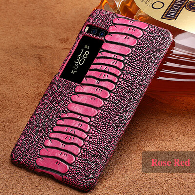 Genuine Leather Phone Case For Meizu Pro 7 Case Ostrich Foot Texture Back Cover For Pro 6 Pro 5 Plus Case
Genuine Leather Phone Case For Meizu Pro 7 Case Ostrich Foot Texture Back Cover For Pro 6 Pro 5 Plus Case