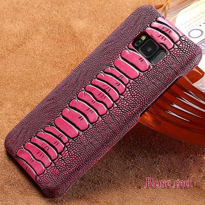Genuine Leather Phone Case For Samsung S8 Case Ostrich Foot Texture Back Cover For S7 Edge Note 8 Case
Genuine Leather Phone Case For Samsung S8 Case Ostrich Foot Texture Back Cover For S7 Edge Note 8 Case