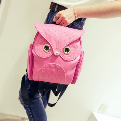 Korean Fashion Womens Bag PU Embossed Owl Backpack New Female Cartoon Animal Backpack Travel
Korean Fashion Womens Bag PU Embossed Owl Backpack New Female Cartoon Animal Backpack Travel