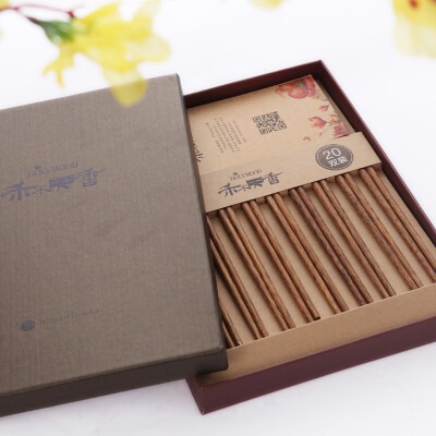 Double gun (Suncha) gift chopsticks He Mu wood Tianxiang no paint no wax chicken wing wood wood gift box chopsticks 20 double loaded LH01004
Double gun (Suncha) gift chopsticks He Mu wood Tianxiang no paint no wax chicken wing wood wood gift box chopsticks 20 double loaded LH01004