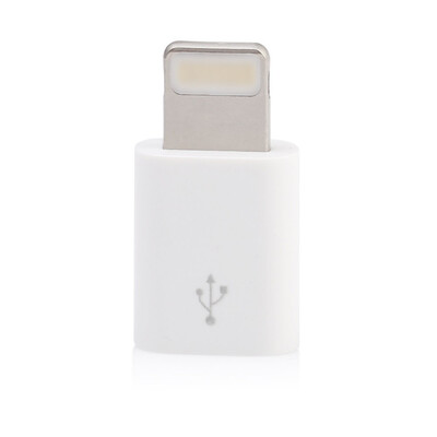 8 Pin Male to Micro USB Female Converter Made with 8 pin connector to speed up the transfer PVC material Reversible desig
8 Pin Male to Micro USB Female Converter Made with 8 pin connector to speed up the transfer PVC material Reversible desig