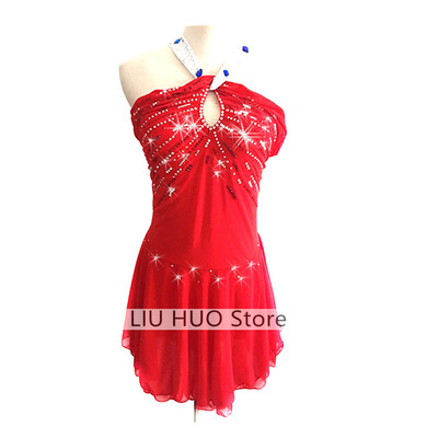 Big Red Sleeveless Figure Skating Costumes Ladies Performance Costumes Childrens Costumes
Big Red Sleeveless Figure Skating Costumes Ladies Performance Costumes Childrens Costumes
