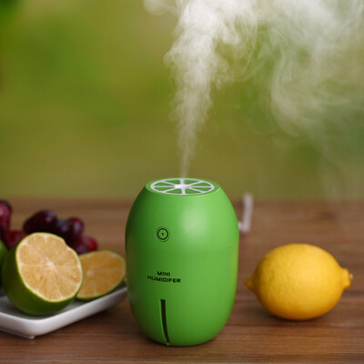 180ml USB Portable Lemon Ultrasonic Humidifier With LED Light Office Home Car Air Purifier Mist Maker
180ml USB Portable Lemon Ultrasonic Humidifier With LED Light Office Home Car Air Purifier Mist Maker