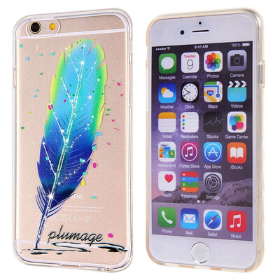 MOOCASE Multicolored Shining Plumage Pattern Premium Transparent TPU Case Cover For iPhone 6 4.7''/iPhone 6 Plus 5.5
MOOCASE Multicolored Shining Plumage Pattern Premium Transparent TPU Case Cover For iPhone 6 4.7''/iPhone 6 Plus 5.5