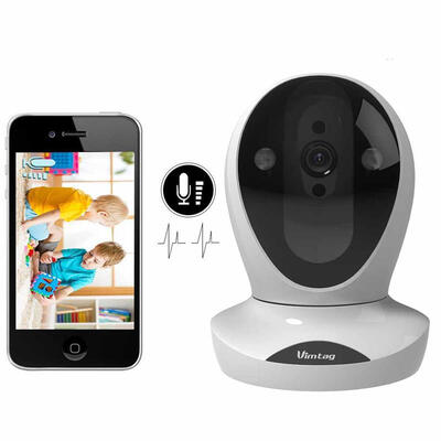 VimTag Water-Drop HD Cloud IP CameraWirelessVideo MonitorSurveillanceMotion DetectionPanTilt Two-Way Audio Night Vision
VimTag Water-Drop HD Cloud IP CameraWirelessVideo MonitorSurveillanceMotion DetectionPanTilt Two-Way Audio Night Vision