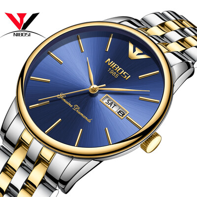 Saat NIBOSI Business Ultra Thin Mens Watches 2018 Top Brand Luxury Quartz Stainless Steel Watches Men Fashion Calendar Date Week
Saat NIBOSI Business Ultra Thin Mens Watches 2018 Top Brand Luxury Quartz Stainless Steel Watches Men Fashion Calendar Date Week