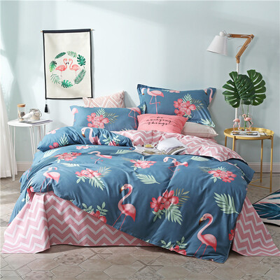 SlowDream Fashion Blue Flamingos Elegant Bedding Set Light Luxury Duvet Cover Active Printing Set Bed Linen Bedclothe Multi Size
SlowDream Fashion Blue Flamingos Elegant Bedding Set Light Luxury Duvet Cover Active Printing Set Bed Linen Bedclothe Multi Size