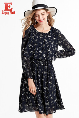 XL XXL 3XL 4XL 5XL plus size chiffon elegant autumn 2018 women dress long sleeve large size navy blue flower print midi office 
XL XXL 3XL 4XL 5XL plus size chiffon elegant autumn 2018 women dress long sleeve large size navy blue flower print midi office
